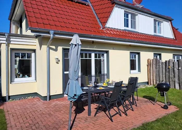 Ferienhaeuser Huehnergott Und Kranichnest, Sauna, Kamin Und Garten Dom wakacyjny